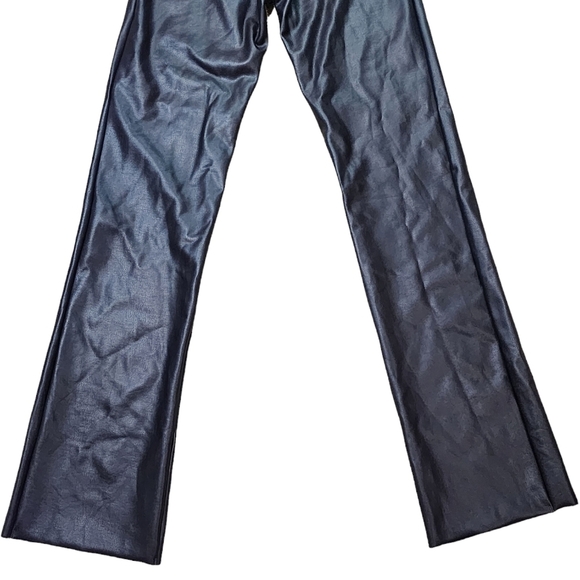 SKIMS Faux Leather Boot Cut Pant - Picture 8 of 13